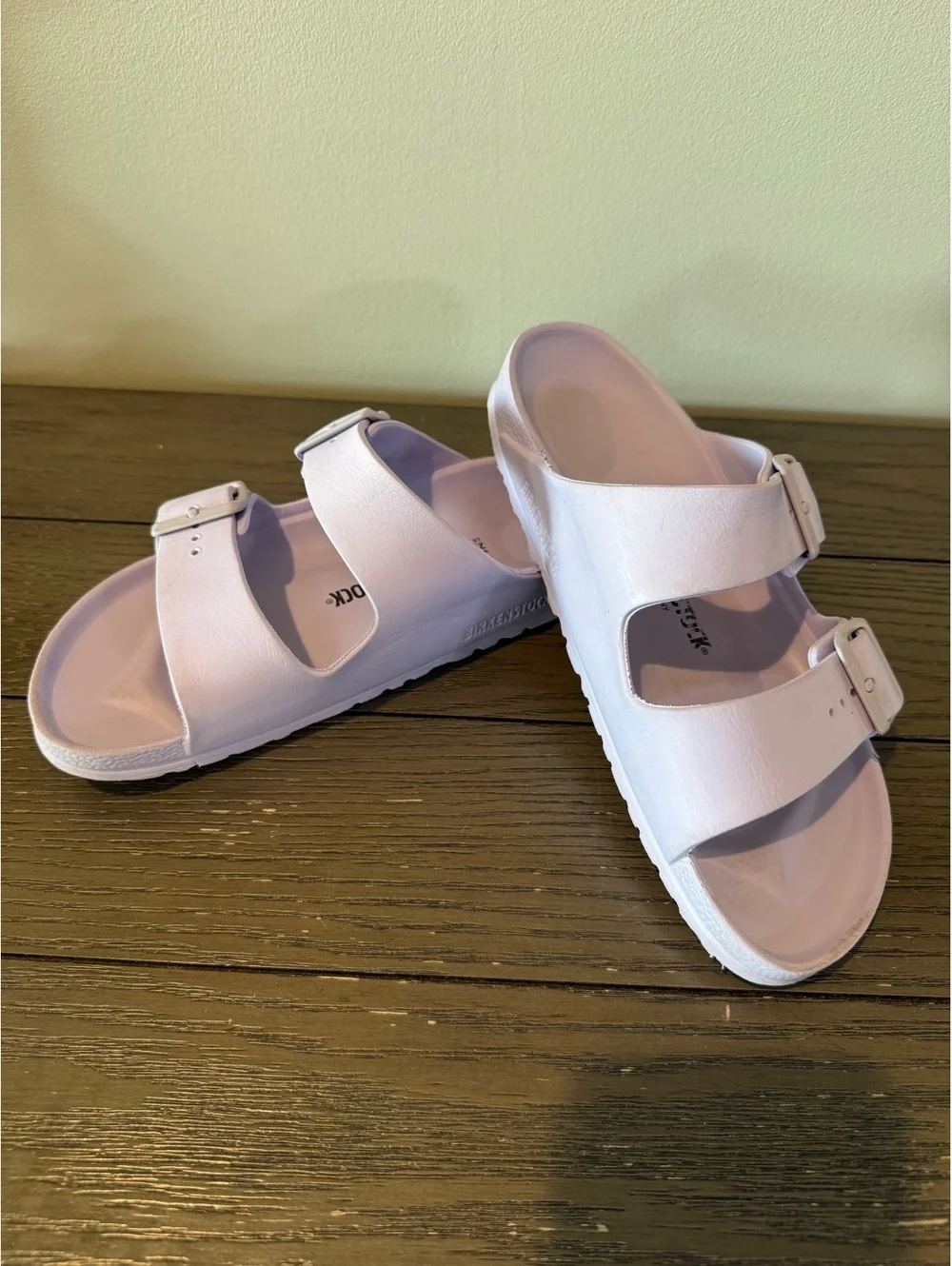 Birkenstock Lilac EVA Arizona Sandals Women’s Size 39/9
